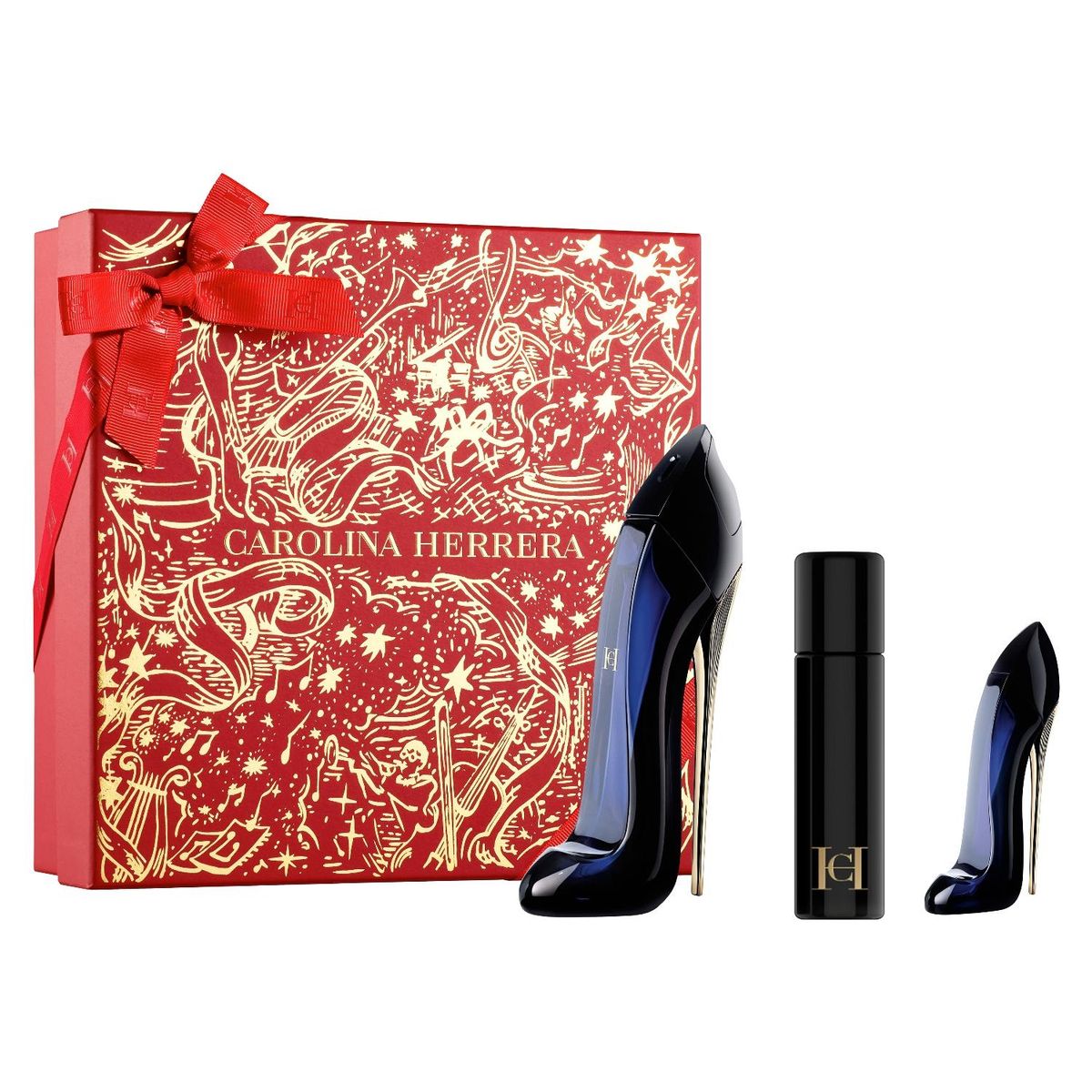 CAROLINA HERRERA - Estuche Good Girl Eau De Parfum 80 Ml + 7 Ml + Fabulous Kiss The Lipstick Blur Matte 741 Nude Supreme Carolina Herrera