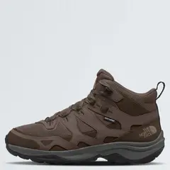 THE NORTH FACE - Hedgehog 3 Mid Wp Zapatilla Outdoor Y Trekking Hombre Cuero Café