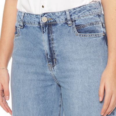 Imagen 2 del producto Jeans Recto Tiro Alto Mujer