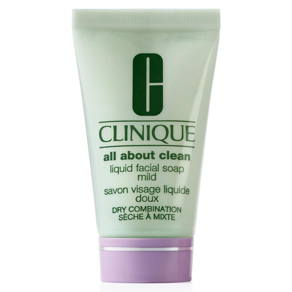 CLINIQUE - Jabón Facial Líquido All About Clean Piel Mixta Seca Mini 30ml