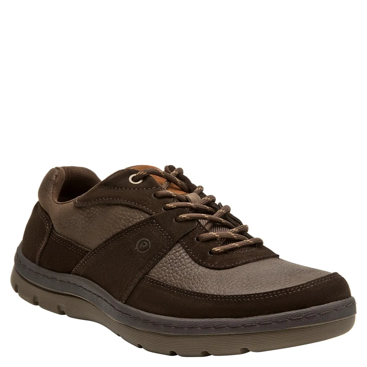 PLUMA - Zapato Casual Hombre Cuero Café Oscuro Pluma