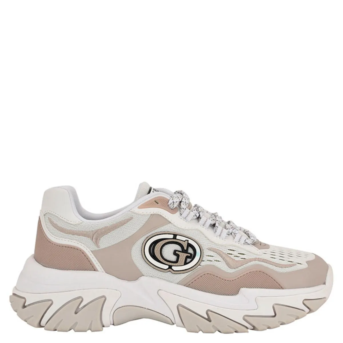 GUESS - Nennzo Zapatilla Urbana Mujer Blanco Guess