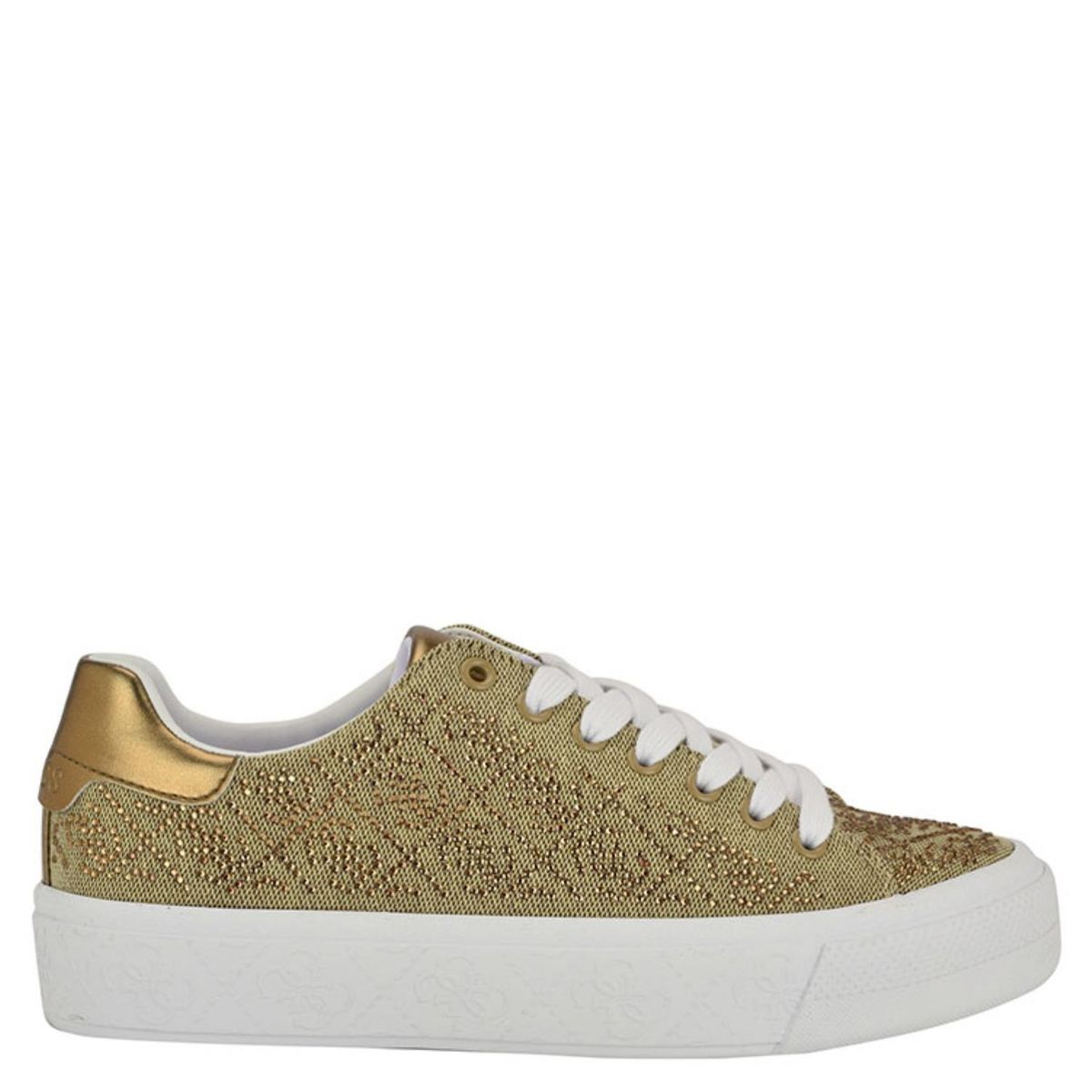 GUESS - Joeraya Zapatilla Urbana Mujer Dorado Guess