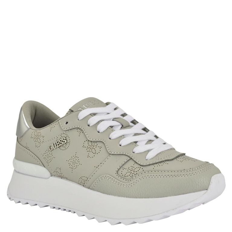Vinsa Zapatilla Urbana Mujer Cuero Gris