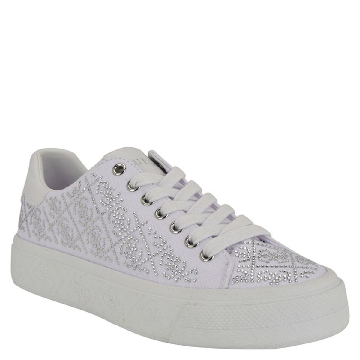 GUESS - Joeraya Zapatilla Urbana Mujer Blanco Guess