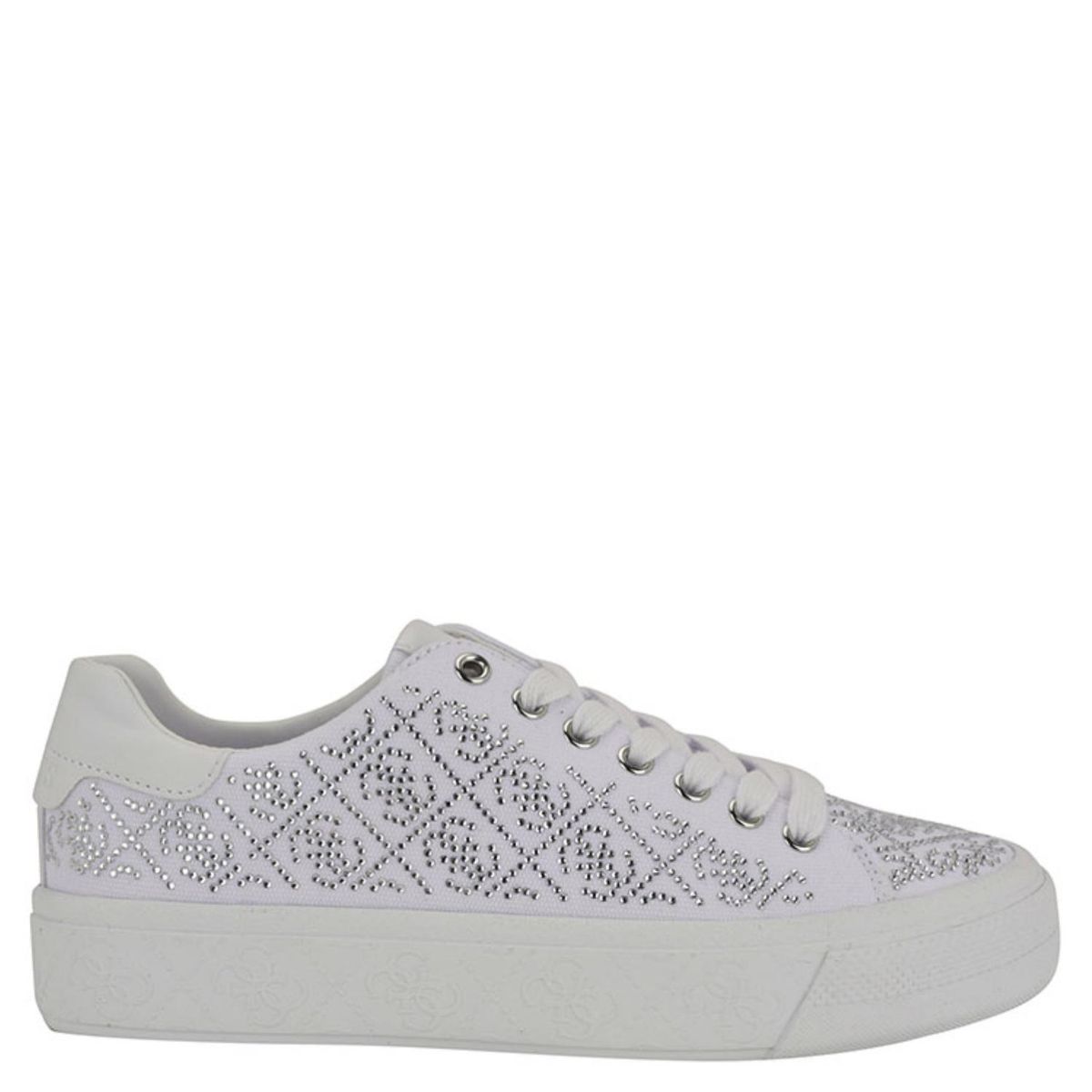 GUESS - Joeraya Zapatilla Urbana Mujer Blanco Guess