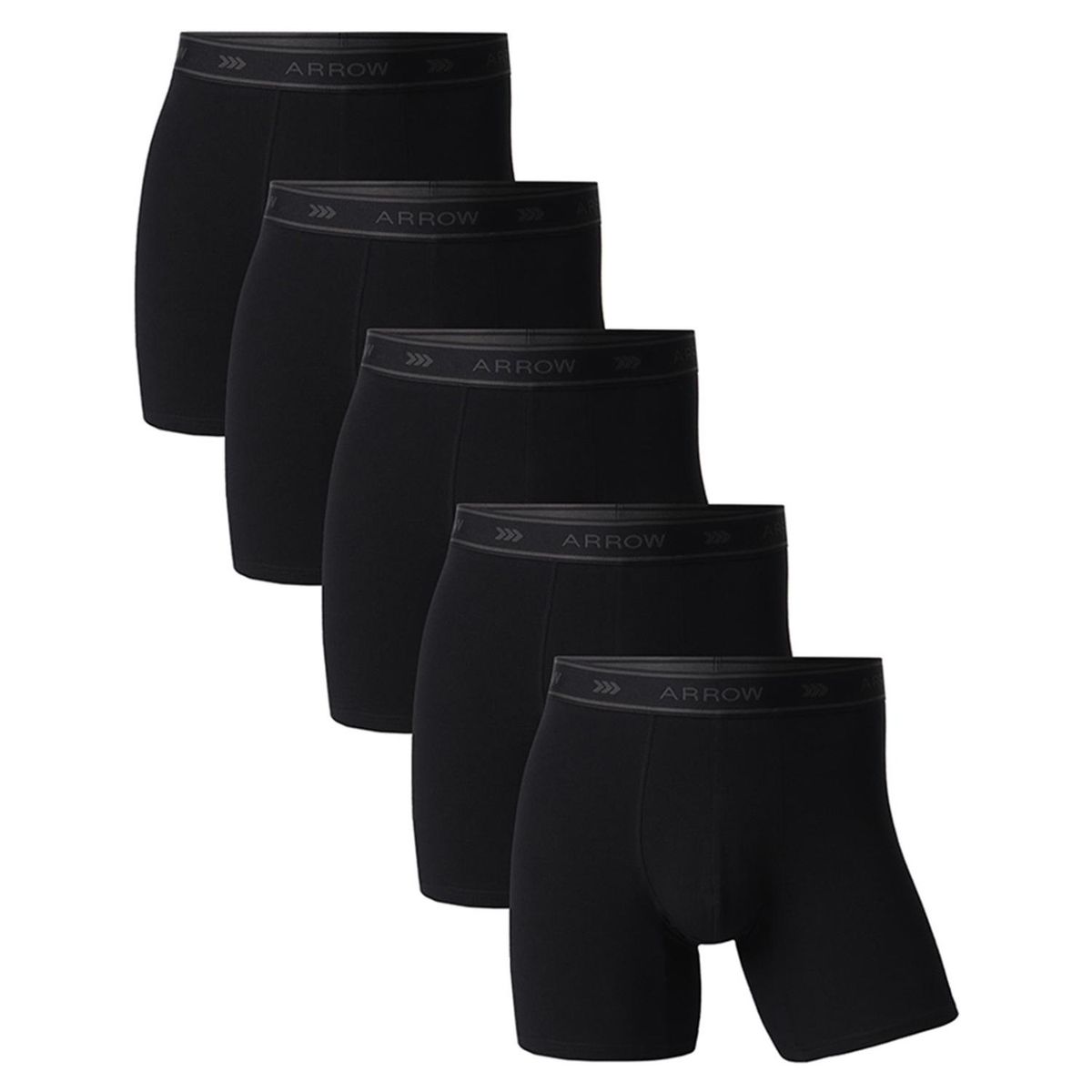 ARROW - Pack 5 Boxers Algodón Hombre Arrow