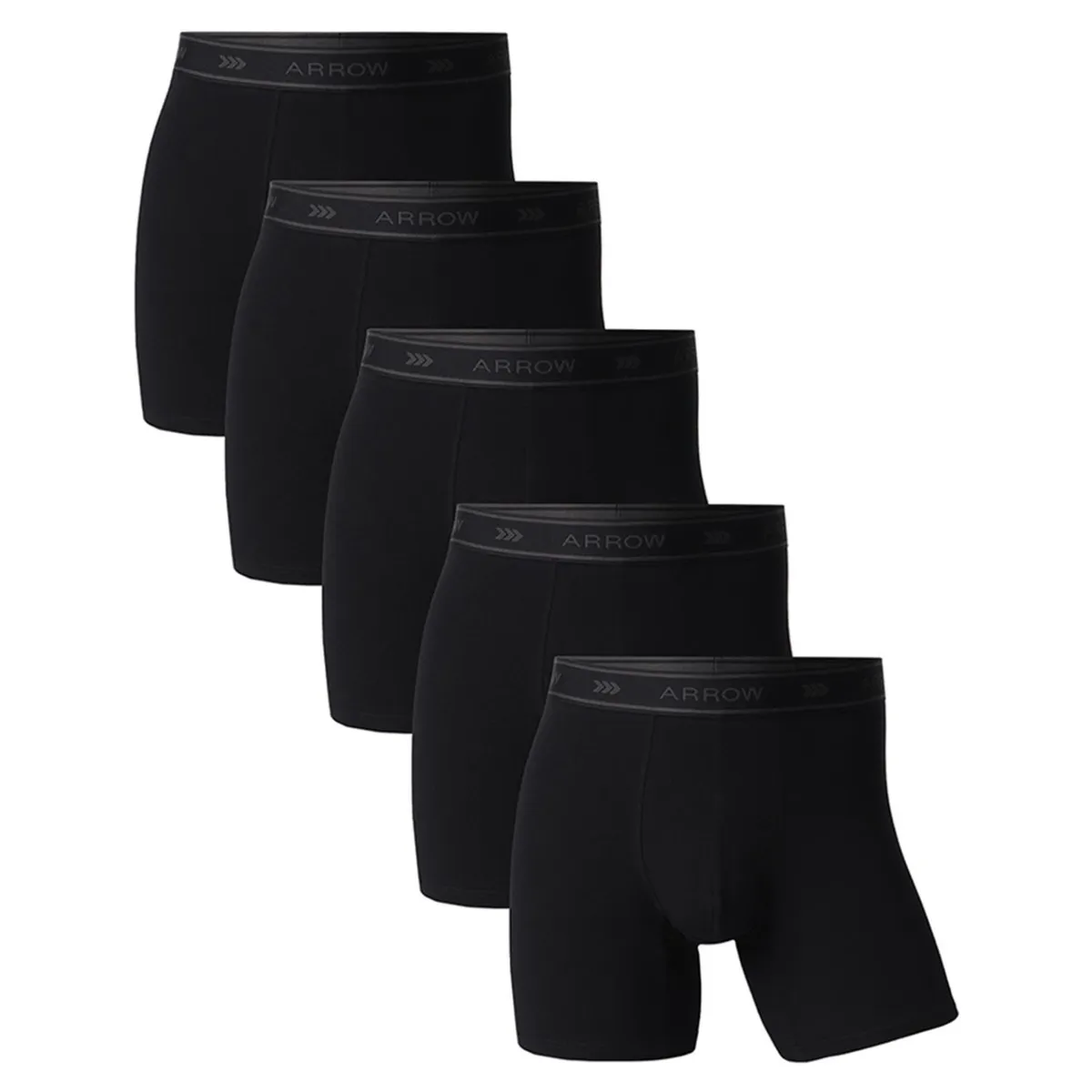 ARROW - Pack 5 Boxers Algodón Hombre Arrow