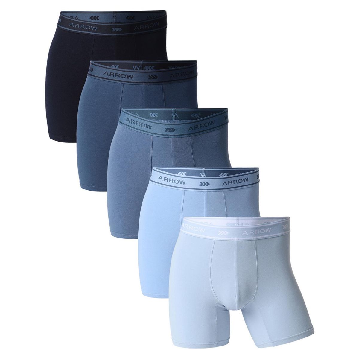 ARROW - Pack 5 Boxers Algodón Hombre Arrow