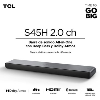 Imagen 2 del producto Soundbar S45H 2.0 Ch 100W