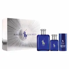 RALPH LAUREN - Set Perfume Polo Blue EDT 125ml + 40ml + Desodorante