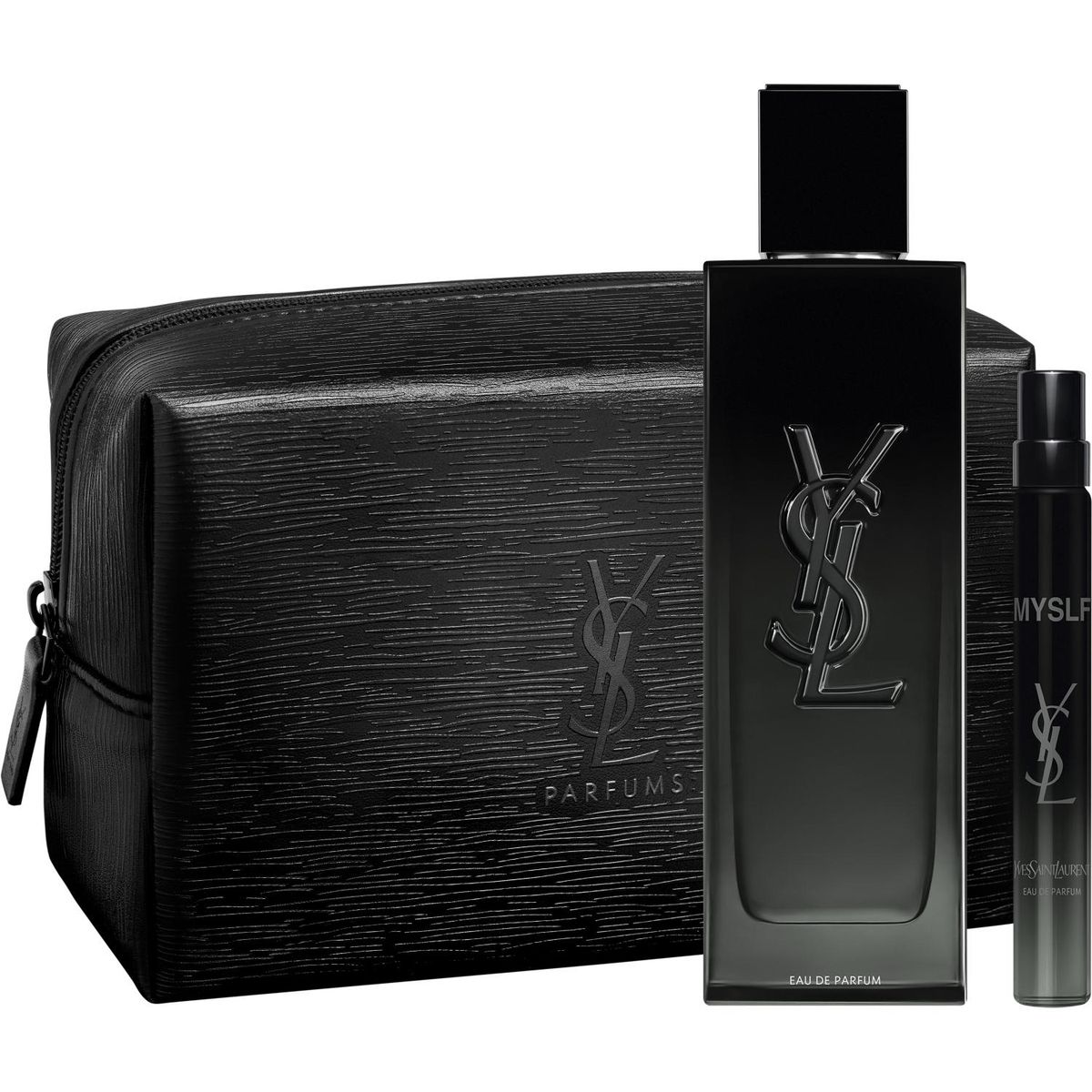 YVES SAINT LAURENT - Set Perfume Hombre MYSLF EDP 100ML + 10ML + Pouch