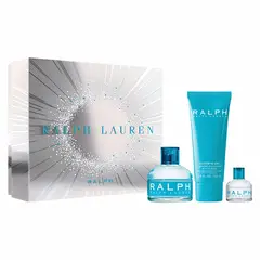 RALPH LAUREN - Set Perfume Mujer Ralph EDT 100ml + Loción Corporal 100ml + 7ml