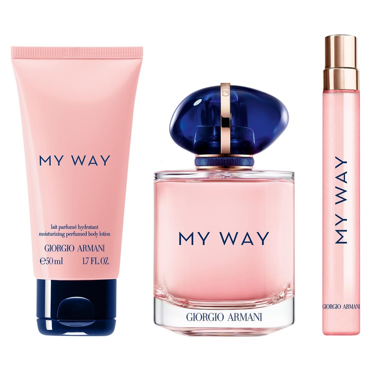 GIORGIO ARMANI - Set Perfume Mujer My Way Eau de Parfum 90ml + 10ml + Loción Corporal 50ml Giorgio Armani