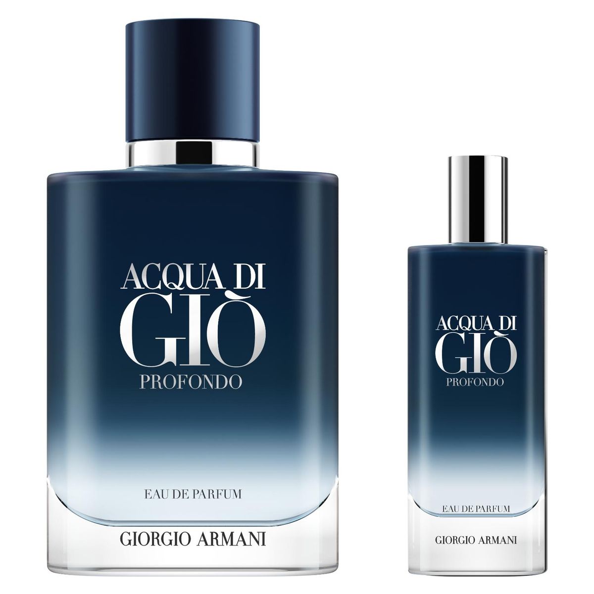 GIORGIO ARMANI - Set Perfume Hombre Acqua Di Giò Profondo Eau de Parfum 100ml + 15ml Giorgio Armani