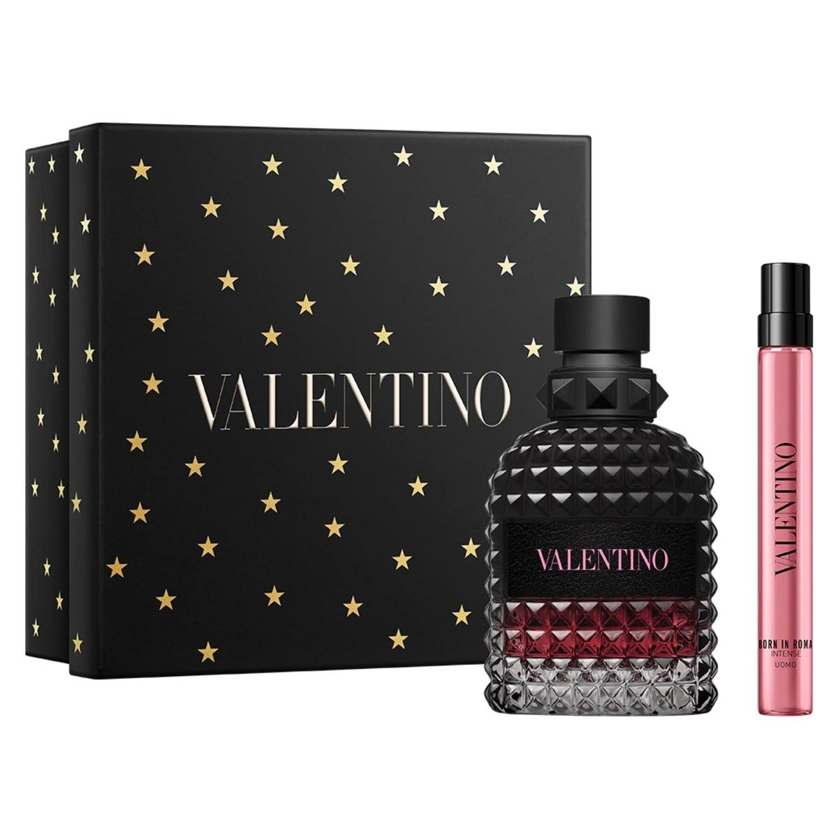 VALENTINO - Set Perfume Hombre Born in Roma Uomo Intense 50ml + 10ml