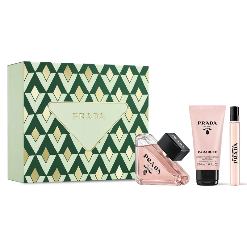 PRADA - Set Perfume Mujer Paradoxe EDP 90ml + 10 ml + Body Lotion 50ml