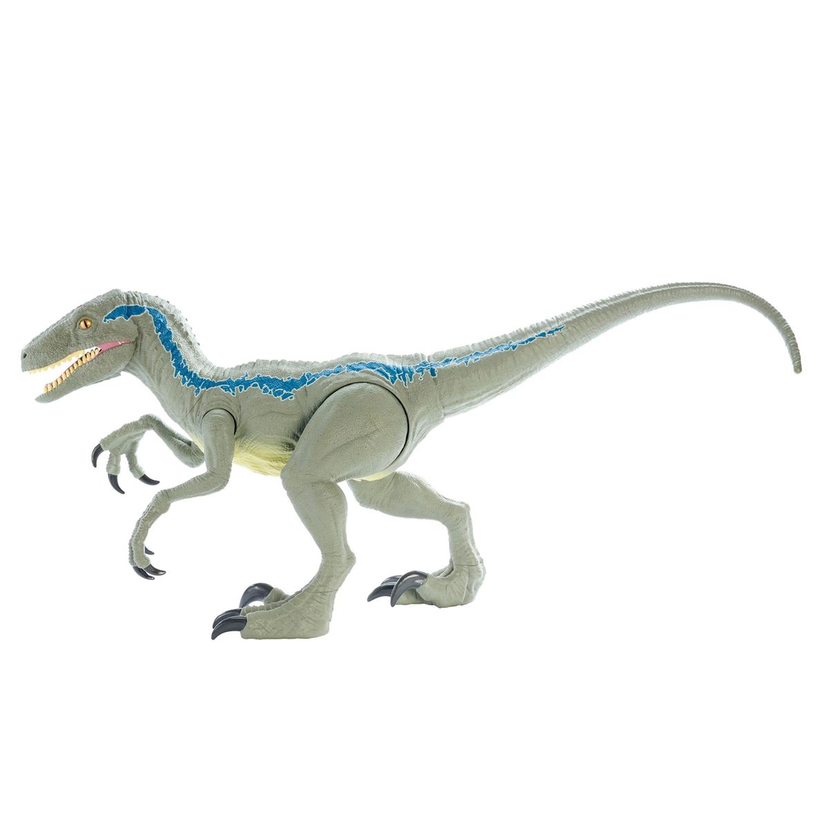 JURASSIC WORLD - Jurassic World Dinosaurio de Juguete Velociraptor Blue Super Colosal