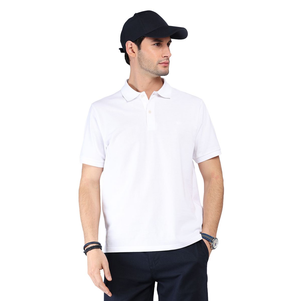 ARROW - Polera Pique Manga Corta Hombre Arrow