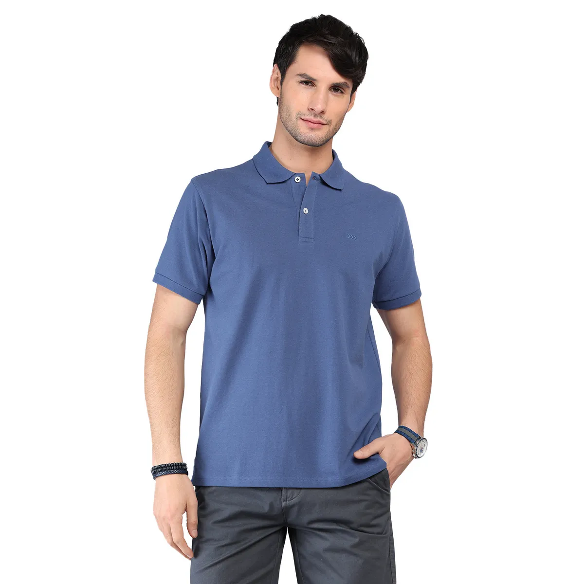 ARROW - Polera Pique Manga Corta Hombre Arrow