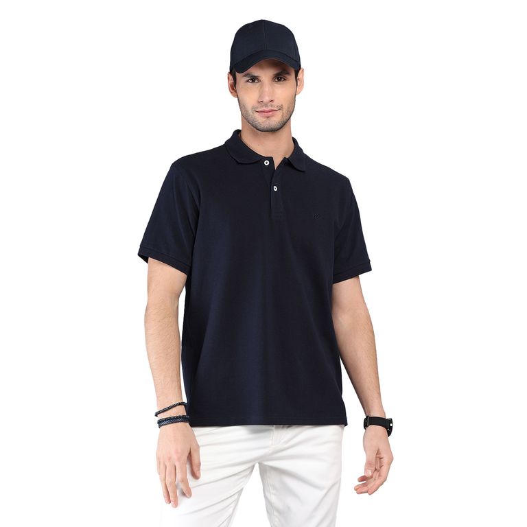 Polera Pique Manga Corta Hombre
