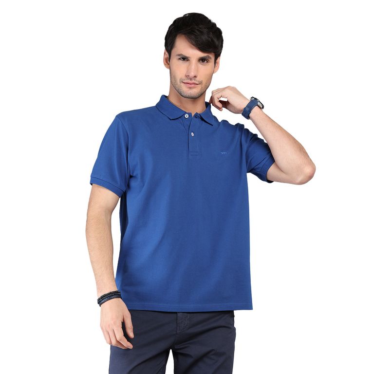 Polera Pique Manga Corta Hombre