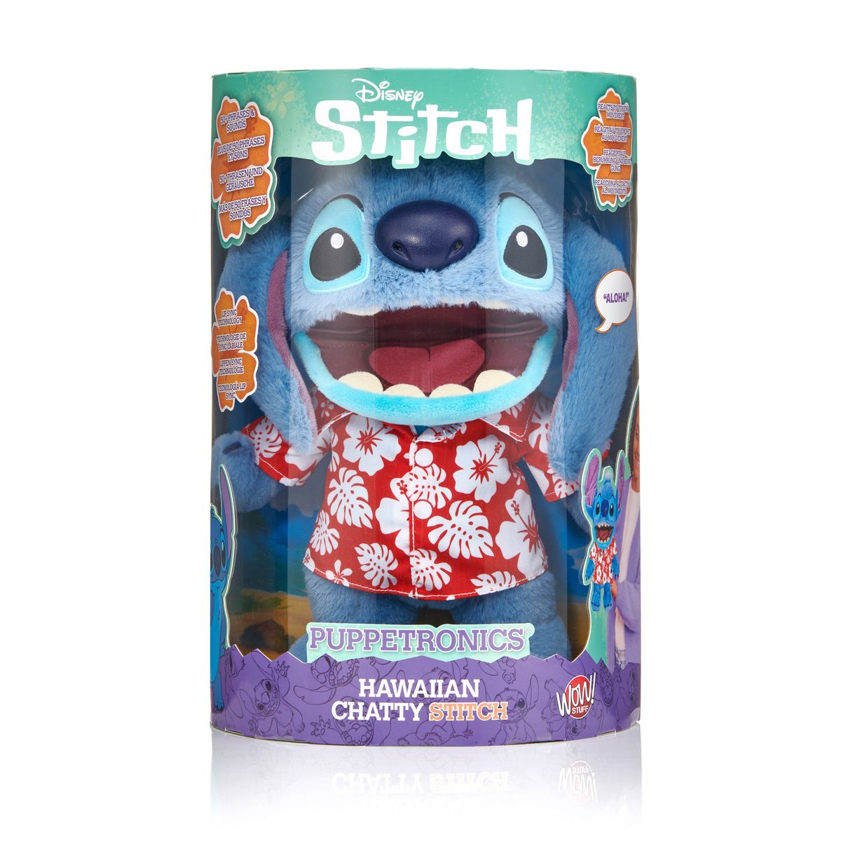 LILO & STITCH - Peluche Electrónico Stitch Hawaiano
