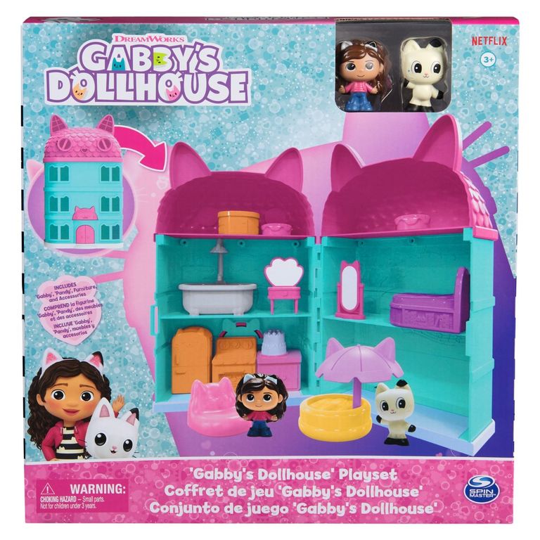 Mini Dollhouse Playset