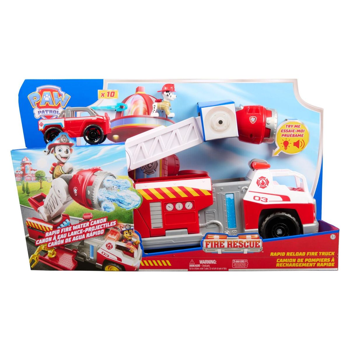 PAW PATROL - Camión de Bomberos Marshall