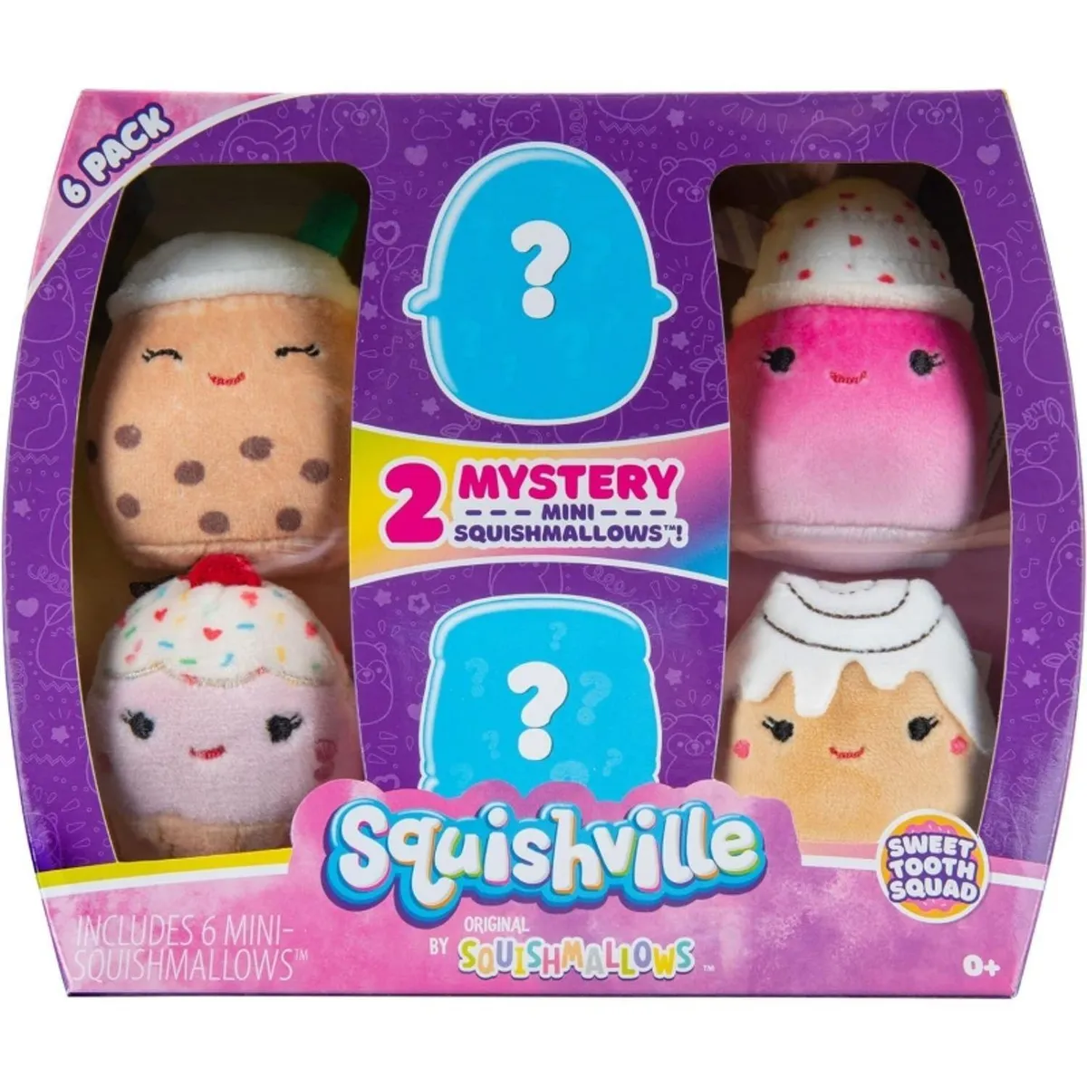 SQUISHMALLOWS - Squishmallows Set 6 Peluches