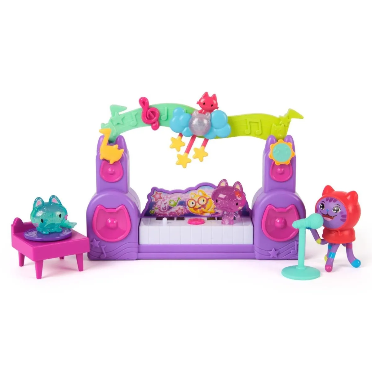 GABBYS DOLLHOUSE - La Casa de Gabby: Set de Fiesta Gatuna