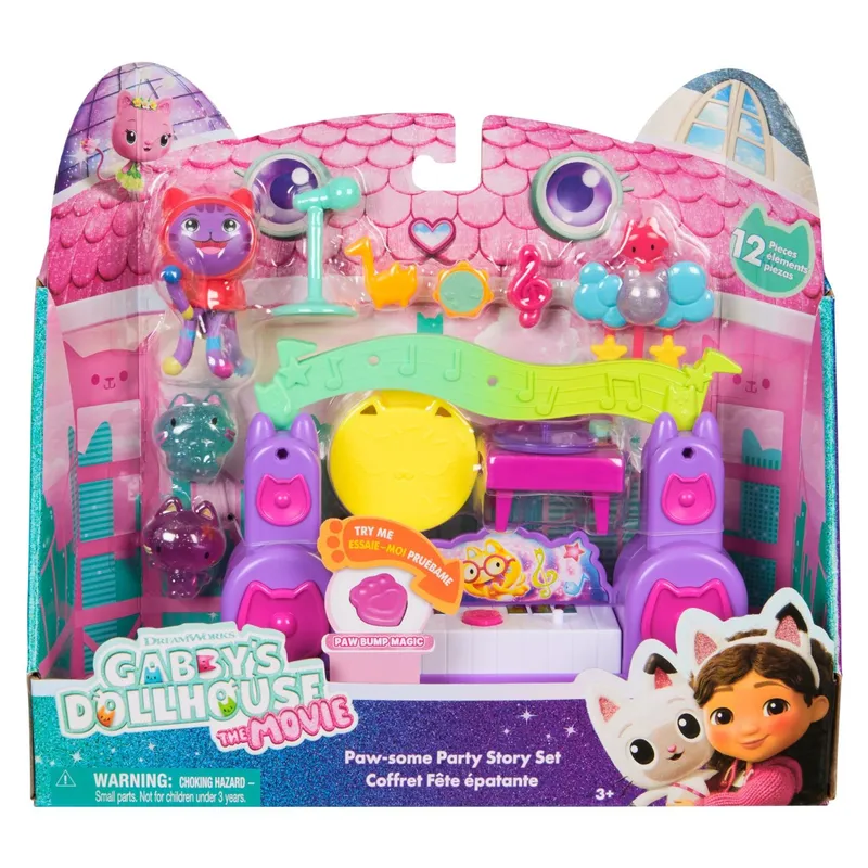 GABBYS DOLLHOUSE - Pelicula Set Fiesta Gabby Dollhouse