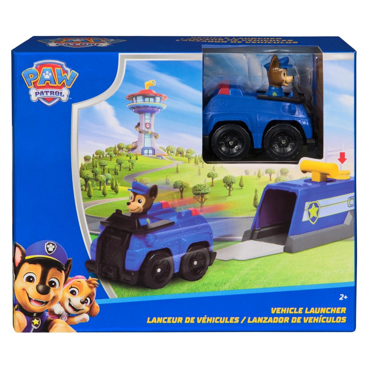 PAW PATROL - Lanzador de Vahículo Chase