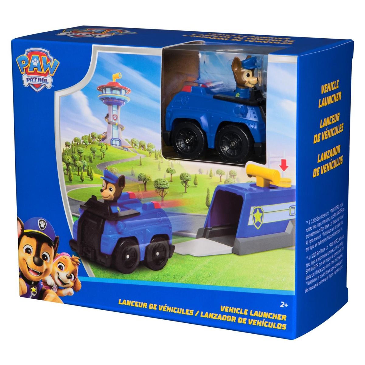 PAW PATROL - Lanzador de Vahículo Chase