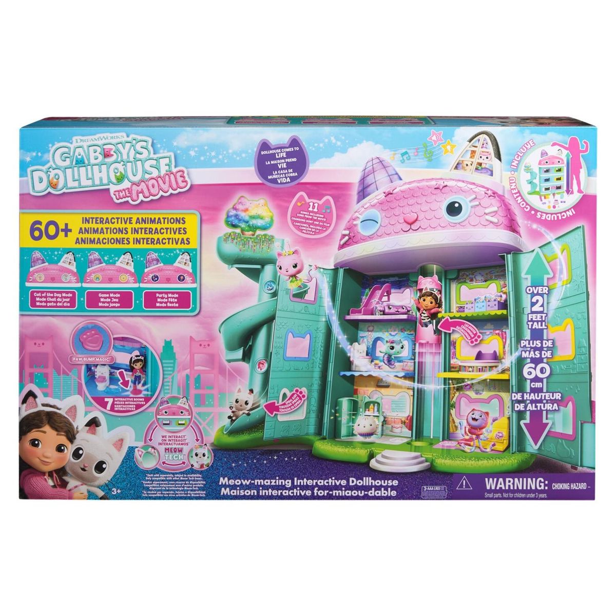 GABBYS DOLLHOUSE - Pelicula Casa Interactiva Gabbys Dollhouse