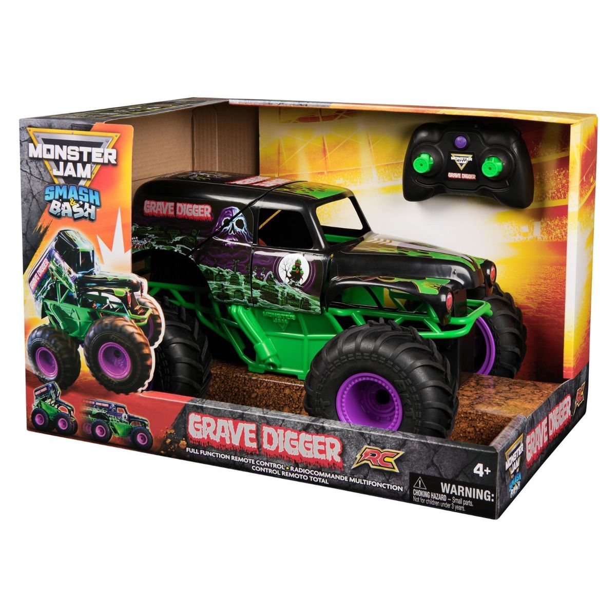 MONSTER JAM - Grave Digger Rc Monster Jam