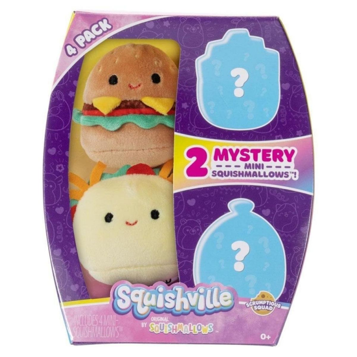 SQUISHMALLOWS - Squishmallows Set 4 Peluche