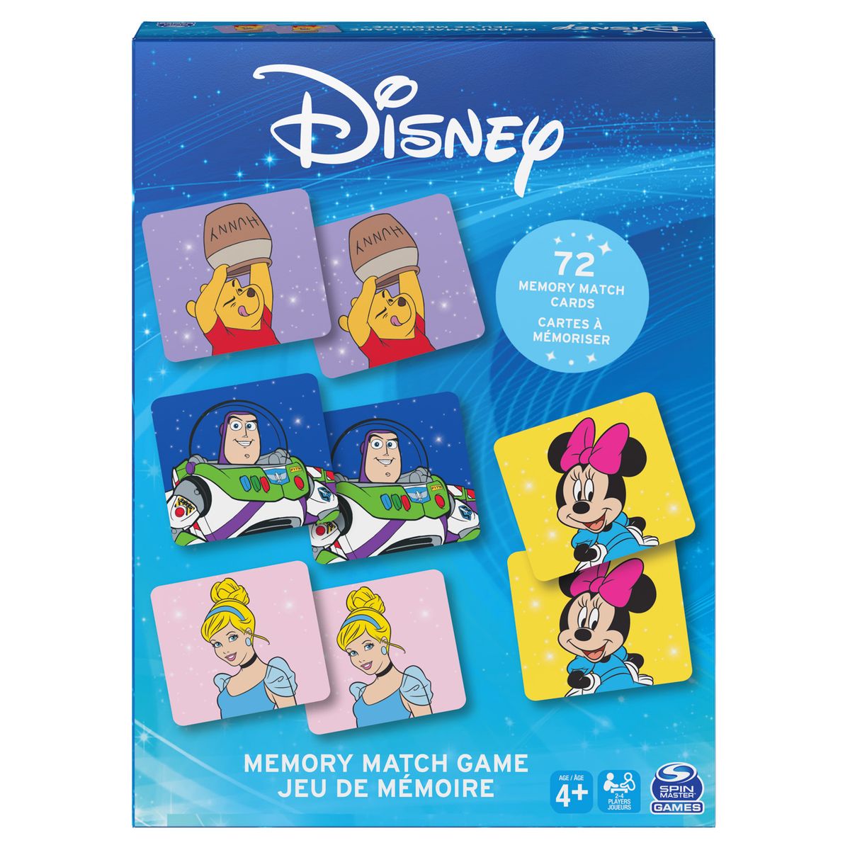 GAMES - Juego Memorice Disney 72 Pzs Games