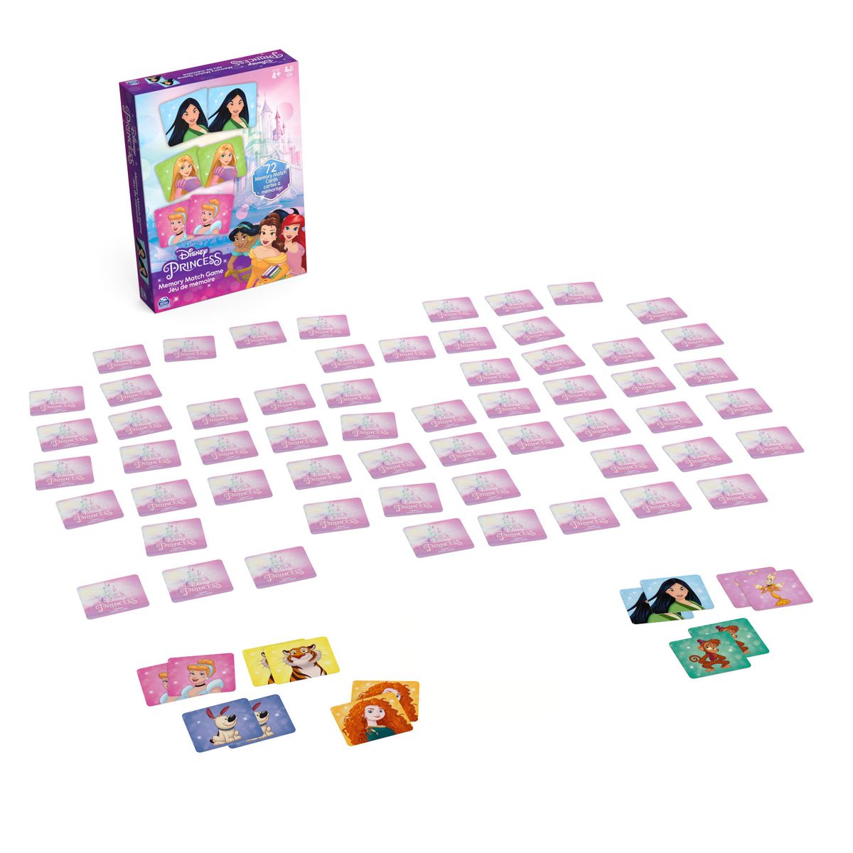 GAMES - Juego Memorice Princesas 72 Games