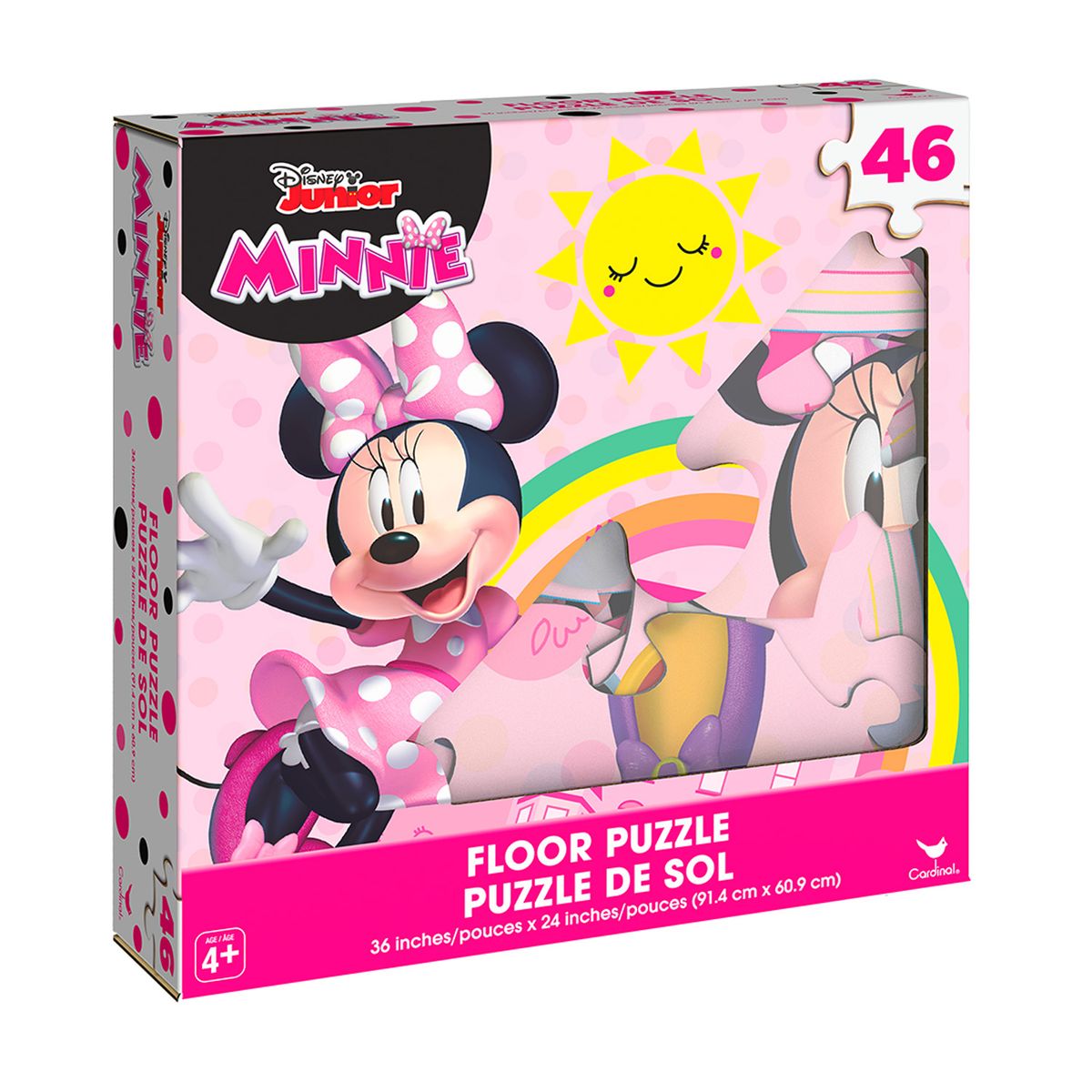 GAMES - Puzzle Minnie 46 Piezas Grandes