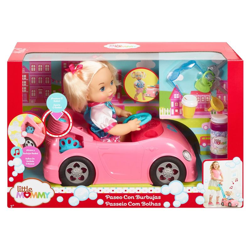LITTLE MOMMY - Little Mommy Muñeca Paseo con Burbujas