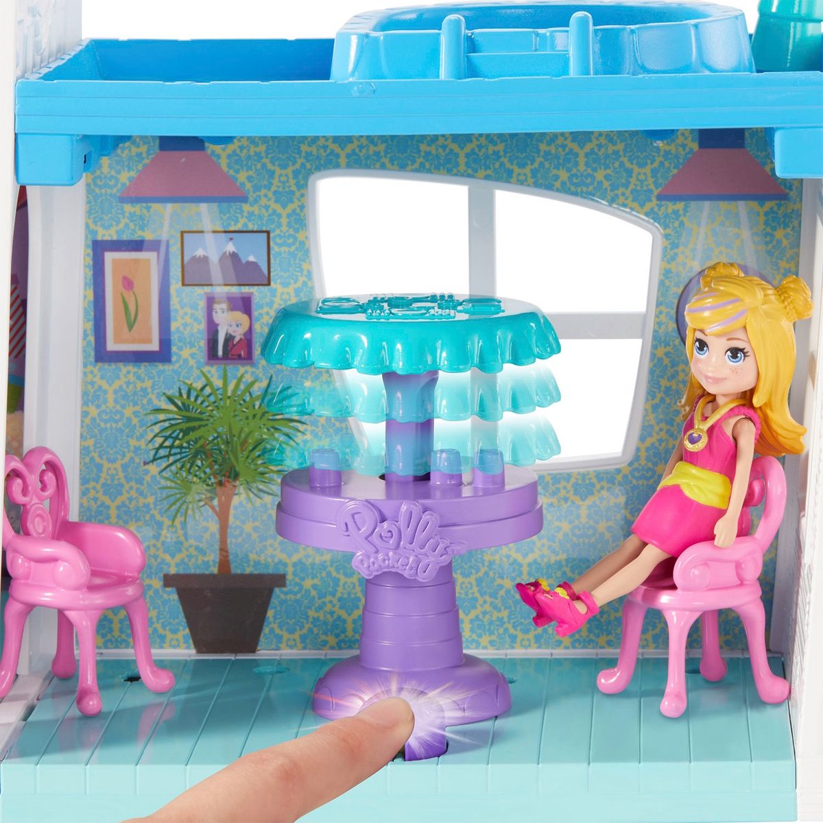 POLLY POCKET - Muñeca Mega Casa De Sorpresas Polly Pocket