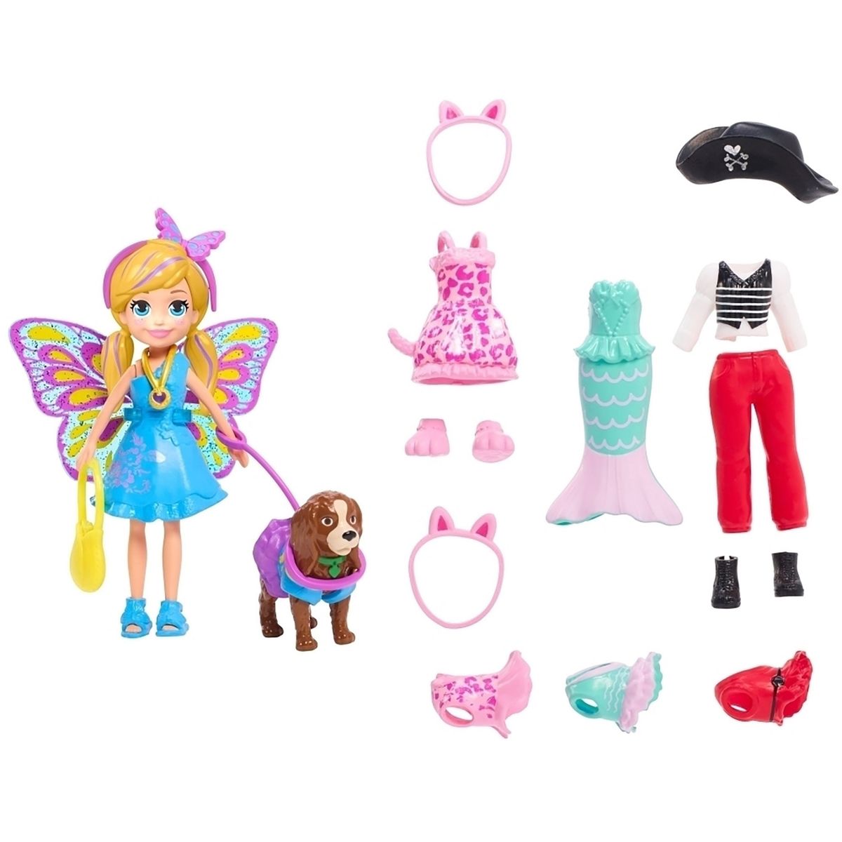 POLLY POCKET - Muñeca Pack De Disfraces Polly Pocket