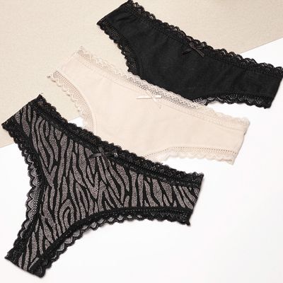 Imagen 1 del producto Pack De 3 Calzones Culotte Algodón Mujer