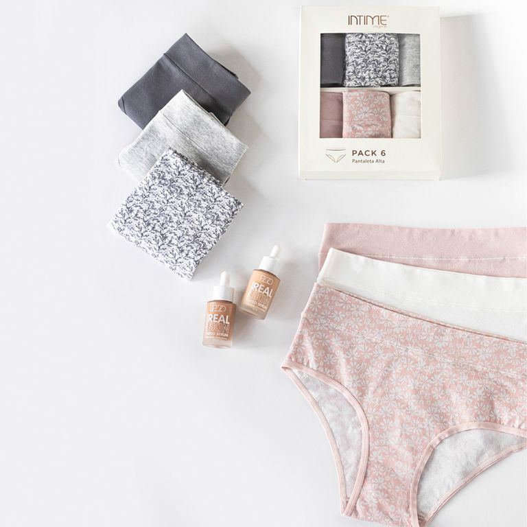 Pack 6 Pantaletas Mujer