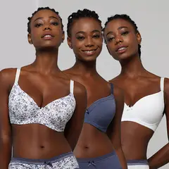 INTIME - Pack 3 Sostén Mujer