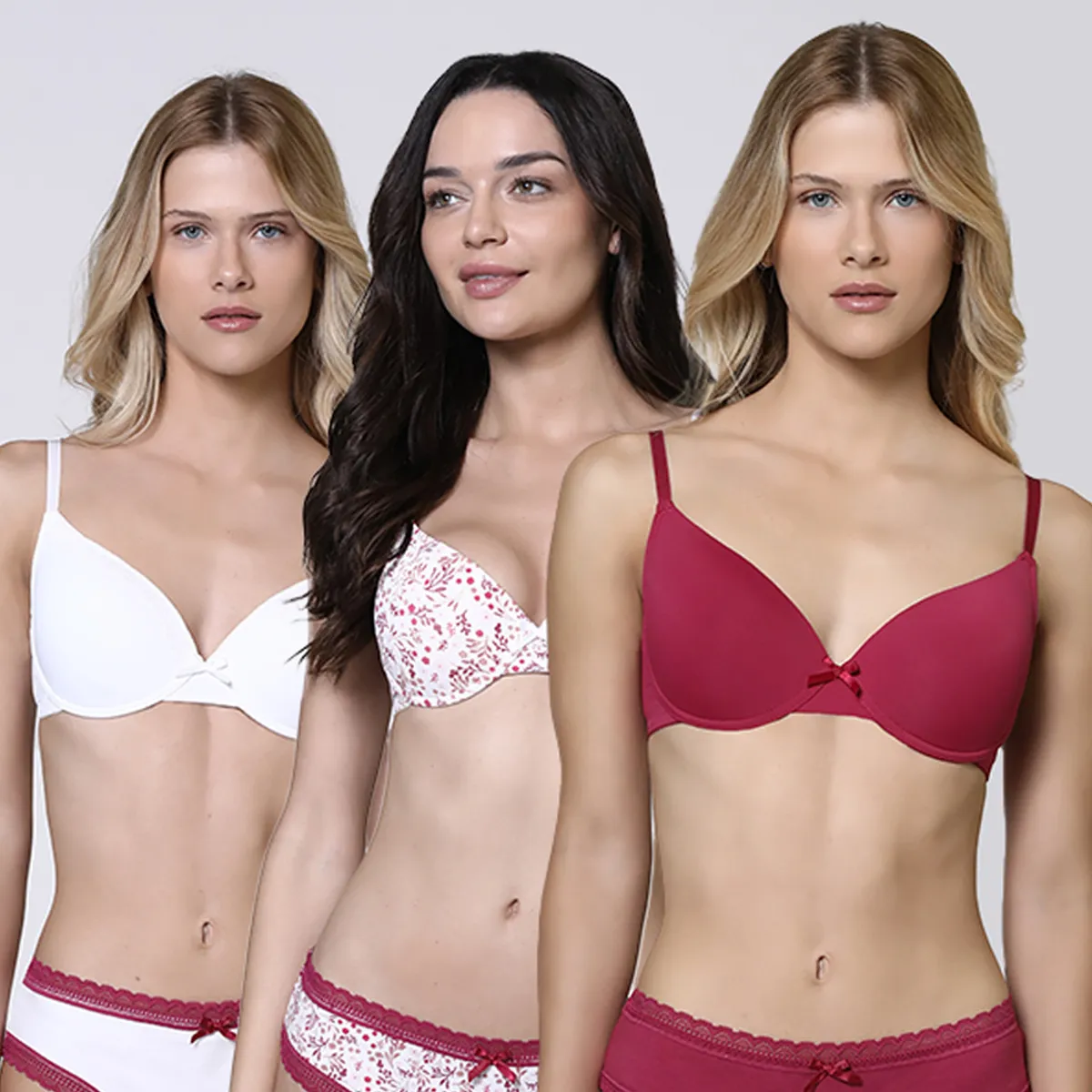 INTIME - Pack 3 Sostén Mujer Intime