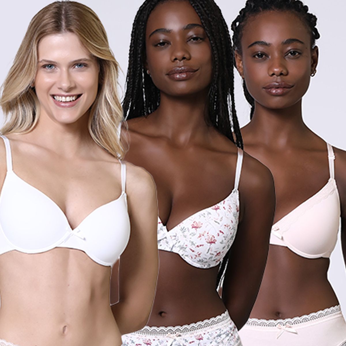 INTIME - Pack 3 Sostén Mujer Intime