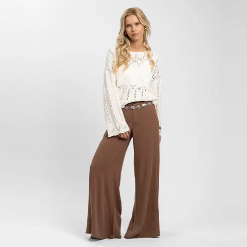 LOLITA LPK - Pantalón Classic Fit Tiro Medio Mujer