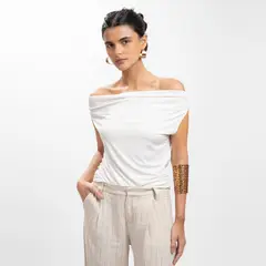 LOLITA LPK - Polera Petra Blanco Mujer
